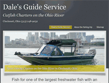 Tablet Screenshot of fishohioriver.com